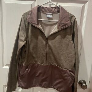 Columbia Brown and Tan Women's Sweatshirt